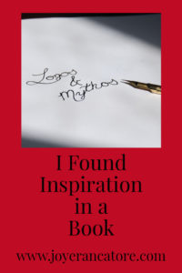 Have you ever found inspiration in a book? Today I'm talking about having your entire future changed—even defined to some extent—by an author’s work.