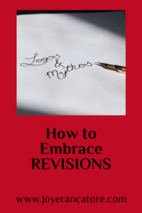 I'm currently on Round 4 of revisions on my novel. Let me tell you, friend, revisions are TOUGH! When I faced Round 3, I didn't want to continue. www.joyerancatore.com