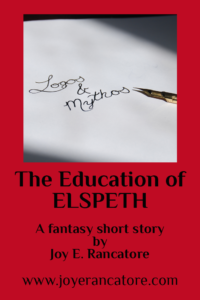 The following is a story from a series of short fiction exploring some of the Faerie Shepherds and Shepherdesses within my fantasy world. More of Elspeth's tale appears in The Crux Anthology. www.joyerancatore.com