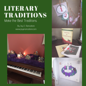It's the time for traditions. The sweetest ones revolve around words, and I want to share with you four of my family's literary traditions. www.joyerancatore.com