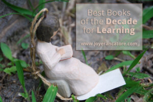 I'm sharing my best books of the decade for learning in today's post and joining in with some special book bloggers to do so. www.joyerancatore.com