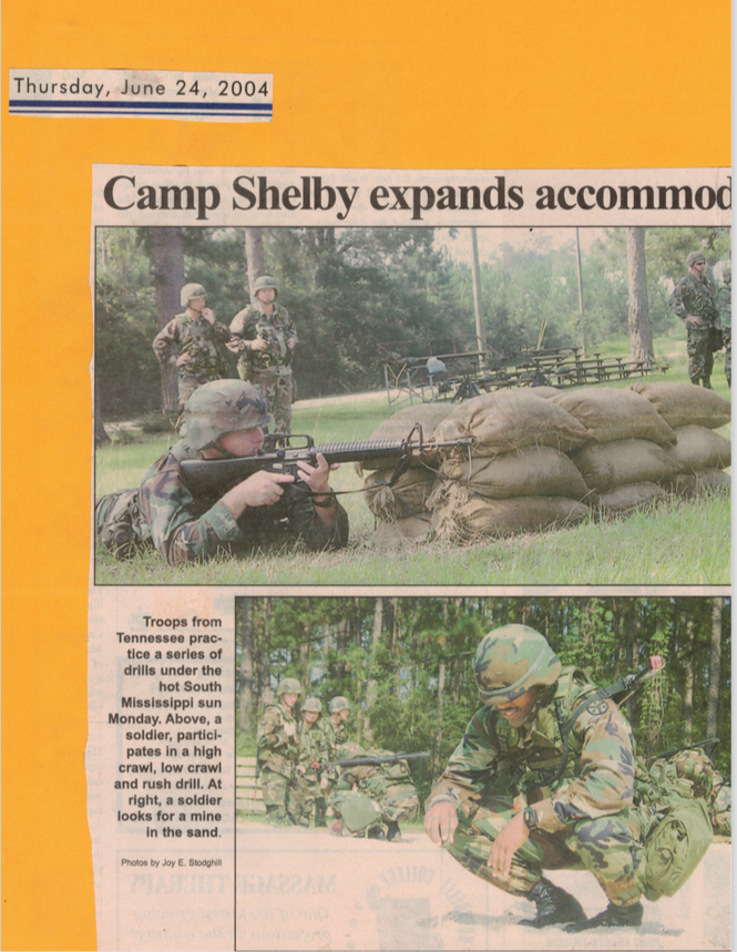 Camp Shelby Expands Accommodations for Troops Joy E. Stodghill article icon