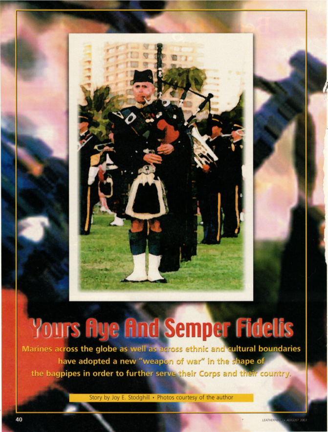 Yours Aye and Semper Fidelis Joy E. Stodghill article icon